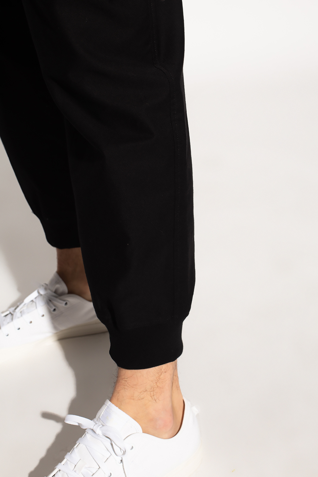 Yohji Yamamoto trousers halterneck with pin tucks